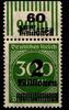 Deutsches Reich Deutsches Reich 310 OPD G f W OR postfrisch 2/9/2 Leipzig MiNr. 310 OPD G f W OR postfrisch 2/9/2 Leipzig -