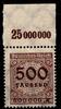 Deutsches Reich Deutsches Reich 313AP OR postfrisch Platte A MiNr. 313AP OR postfrisch Platte A -