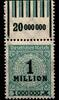 Deutsches Reich Deutsches Reich 314AW OR postfrisch 0/6/0 - 1/5/1 MiNr. 314AW OR postfrisch 0/6/0 - 1/5/1 -