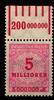 Deutsches Reich Deutsches Reich 317AW OR postfrisch - 1/5/1 MiNr. 317AW OR postfrisch - 1/5/1 -