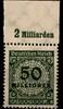Deutsches Reich Deutsches Reich 321AP OR postfrisch Platte A MiNr. 321AP OR postfrisch Platte A -