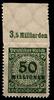 Deutsches Reich Deutsches Reich 321BP OR postfrisch Platte A MiNr. 321BP OR postfrisch Platte A -