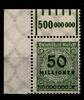 Deutsches Reich Deutsches Reich 321AW OR postfrisch -/ - 1/5/1 vom Eckrand MiNr. 321AW OR postfrisch -/ - 1/5/1 vom Eckrand -