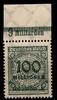 Deutsches Reich Deutsches Reich 322AP OR postfrisch Platte B MiNr. 322AP OR postfrisch Platte B -