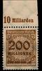 Deutsches Reich Deutsches Reich 323AP OR postfrisch Platte A MiNr. 323AP OR postfrisch Platte A -