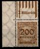Deutsches Reich Deutsches Reich 323AW OR postfrisch 1/4/1 - 1/5/1 vom Eckrand MiNr. 323AW OR postfrisch 1/4/1 - 1/5/1 vom Eckrand -