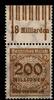 Deutsches Reich Deutsches Reich 323AW OR postfrisch 1/4/1 - 0/7/0 MiNr. 323AW OR postfrisch 1/4/1 - 0/7/0 -