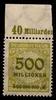Deutsches Reich Deutsches Reich 324AP OR postfrisch Platte A MiNr. 324AP OR postfrisch Platte A -