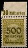 Deutsches Reich Deutsches Reich 324AP OR postfrisch Platte A MiNr. 324AP OR postfrisch Platte A -