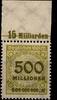 Deutsches Reich Deutsches Reich 324AP OR postfrisch Platte C MiNr. 324AP OR postfrisch Platte C -