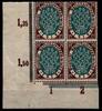 Deutsches Reich Deutsches Reich 108P OR postfrisch 4er Block vom Eckrand MiNr. 108P OR postfrisch 4er Block vom Eckrand -
