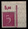 Deutsches Reich Deutsches Reich 158P OR postfrisch vom Eckrand MiNr. 158P OR postfrisch vom Eckrand -