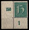 Deutsches Reich Deutsches Reich 160 postfrisch vom Eckrand MiNr. 160 postfrisch vom Eckrand -