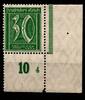Deutsches Reich Deutsches Reich 162 postfrisch vom Eckrand MiNr. 162 postfrisch vom Eckrand -
