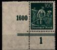 Deutsches Reich Deutsches Reich 170 postfrisch vom Eckrand MiNr. 170 postfrisch vom Eckrand -