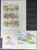 Gambia Gambia 1964-1972 und Block 239 gestempelt als FDC / Pilze MiNr. 1964-1972 und Block 239 gestempelt als FDC / Pilze -