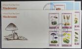 Grenada Grenadinen Grenada Grenadinen 1191-1198 und Block 174-175 gestempelt als FDC / Pilze MiNr. 1191-1198 und Block 174-175 gestempelt als FDC / -
