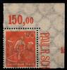 Deutsches Reich Deutsches Reich 189P OR postfrisch vom Eckrand MiNr. 189P OR postfrisch vom Eckrand -