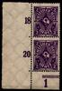 Deutsches Reich Deutsches Reich 224P postfrisch senkrechtes Paar vom Eckrand MiNr. 224P postfrisch senkrechtes Paar vom Eckrand -