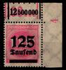 Deutsches Reich Deutsches Reich 291W OR postfrisch 1/11/1 - 1/5/1 vom Eckrand MiNr. 291W OR postfrisch 1/11/1 - 1/5/1 vom Eckrand -