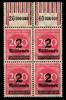 Deutsches Reich Deutsches Reich A309W OR postfrisch 1/4/1 -1/5/1, 4 er Block MiNr. A309W OR postfrisch 1/4/1 -1/5/1, 4 er Block -