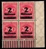Deutsches Reich Deutsches Reich A309a postfrisch 4er Block vom Eckrand MiNr. A309a postfrisch 4er Block vom Eckrand -