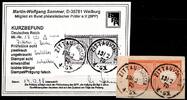 Deutsches Reich Deutsches Reich 18 gestempelt Sachsen Stempel, Kurzbefund Sommer BPP MiNr. 18 gestempelt Sachsen Stempel, Kurzbefund Sommer BPP -