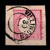 Deutsches Reich Deutsches Reich 25 gestempelt sehr kleines Format (21mm) MiNr. 25 gestempelt sehr kleines Format (21mm) -