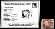Deutsches Reich Deutsches Reich 19 gestempelt Kurzbefund Sommer BPP MiNr. 19 gestempelt Kurzbefund Sommer BPP -