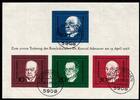 BRD Bund BRD Bund Block 4 gestempelt MiNr. Block 4 gestempelt -
