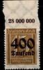 Deutsches Reich Deutsches Reich 297P OR postfrisch MiNr. 297P OR postfrisch -