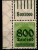 Deutsches Reich Deutsches Reich 308AW OR postfrisch - 1/5/1 vom Eckrand MiNr. 308AW OR postfrisch - 1/5/1 vom Eckrand -