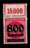 Deutsches Reich Deutsches Reich 303 OPD D a W OR postfrisch 1/11/1 MiNr. 303 OPD D a W OR postfrisch 1/11/1 -