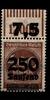 Deutsches Reich Deutsches Reich 305 OPD K i W OR postfrisch 1/11/1 MiNr. 305 OPD K i W OR postfrisch 1/11/1 -