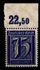 Deutsches Reich Deutsches Reich 185P OR postfrisch MiNr. 185P OR postfrisch -