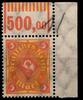 Deutsches Reich Deutsches Reich 205W OR postfrisch 0/6/0 , 1/11/1 vom Eckrand MiNr. 205W OR postfrisch 0/6/0 , 1/11/1 vom Eckrand -