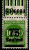 Deutsches Reich Deutsches Reich 288W OR postfrisch 1/11/1, 1/5/1 MiNr. 288W OR postfrisch 1/11/1, 1/5/1 -