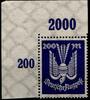 Deutsches Reich Deutsches Reich 267P OR postfrisch vom Eckrand MiNr. 267P OR postfrisch vom Eckrand -