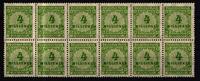 Deutsches Reich Deutsches Reich 316 postfrisch 12er Block, u.a Pe1/2 MiNr. 316 postfrisch 12er Block, u.a Pe1/2 -
