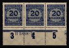 Deutsches Reich Deutsches Reich 319HAN postfrisch 3er Streifen, H 5888 24 MiNr. 319HAN postfrisch 3er Streifen, H 5888 24 -