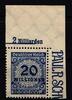 Deutsches Reich Deutsches Reich 319P OR postfrisch Platte C, Feldmerkmale MiNr. 319P OR postfrisch Platte C, Feldmerkmale -