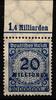 Deutsches Reich Deutsches Reich 319P OR postfrisch Platte C MiNr. 319P OR postfrisch Platte C -