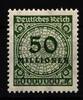 Deutsches Reich Deutsches Reich 321 HT postfrisch MiNr. 321 HT postfrisch -