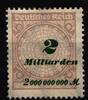Deutsches Reich Deutsches Reich 326 HT postfrisch MiNr. 326 HT postfrisch -