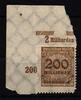 Deutsches Reich Deutsches Reich 323BP OR postfrisch Platte A vom Eckrand MiNr. 323BP OR postfrisch Platte A vom Eckrand -
