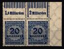 Deutsches Reich Deutsches Reich 319AWa OR postfrisch 0/6/0 - 0/7/0 und 0/6/0 - 1/5/1 MiNr. 319AWa OR postfrisch 0/6/0 - 0/7/0 und 0/6/0 - 1/5/1 -
