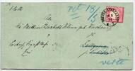 Deutsches Reich 19 auf Brief als Einzelfrankatur K1, Preuss. Stargadt -