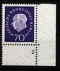 BRD Bund BRD Bund 186w postfrisch als Eckrand mit Formnummer 2 MiNr. 186w postfrisch als Eckrand mit Formnummer 2 -