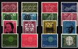 BRD Bund BRD Bund Jahrgang 1960 mit 326-345 gestempelt MiNr. Jahrgang 1960 mit 326-345 gestempelt -