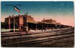AK Herbesthal Bahnhof 1919 gebraucht -